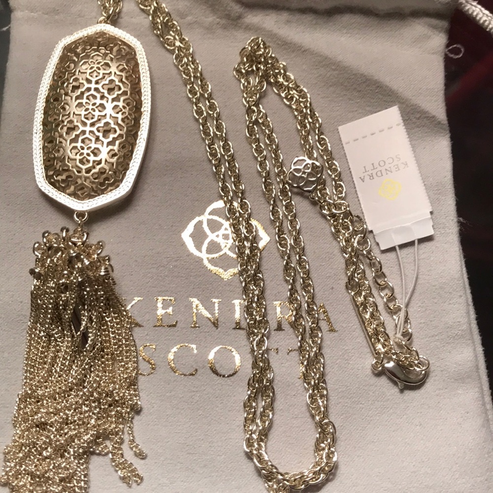 Rayne necklace in gold tone by Kendra Scott